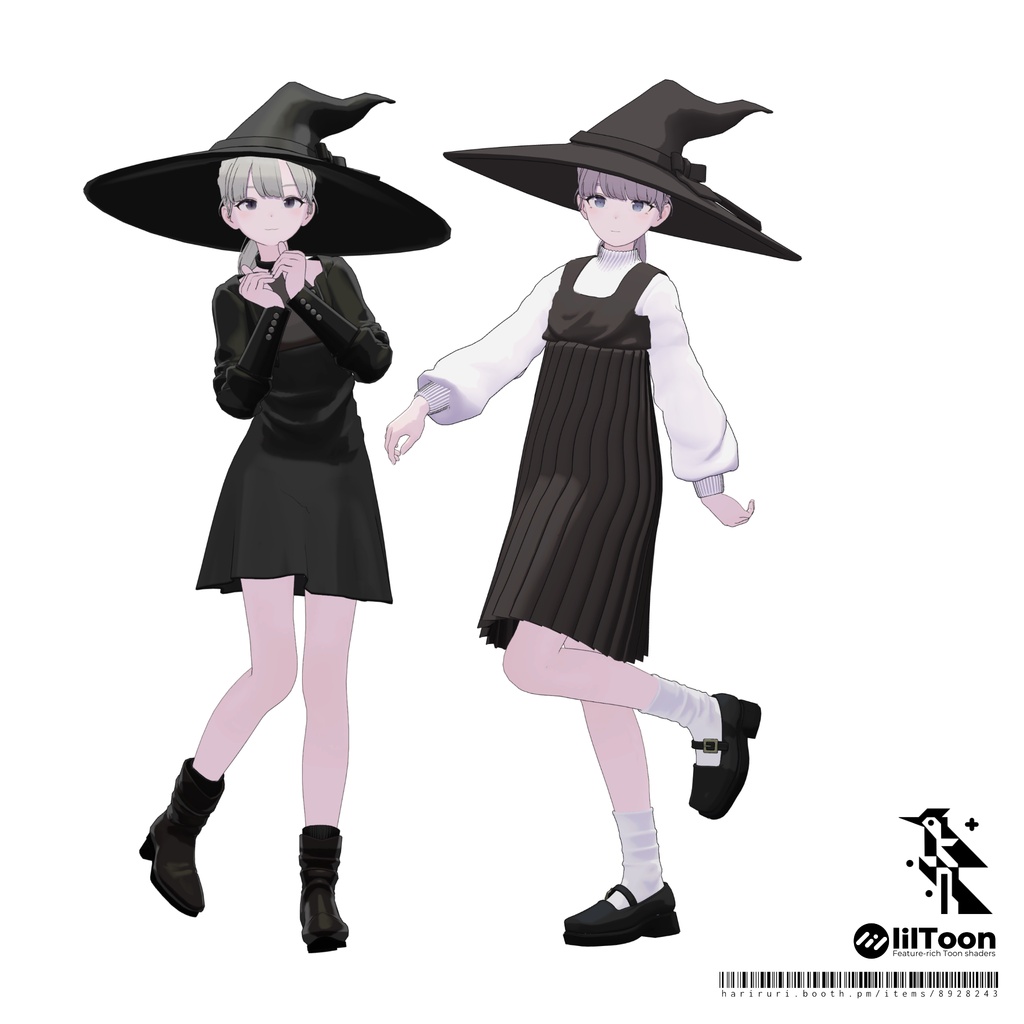 Hat & Broom - Witch's Tools