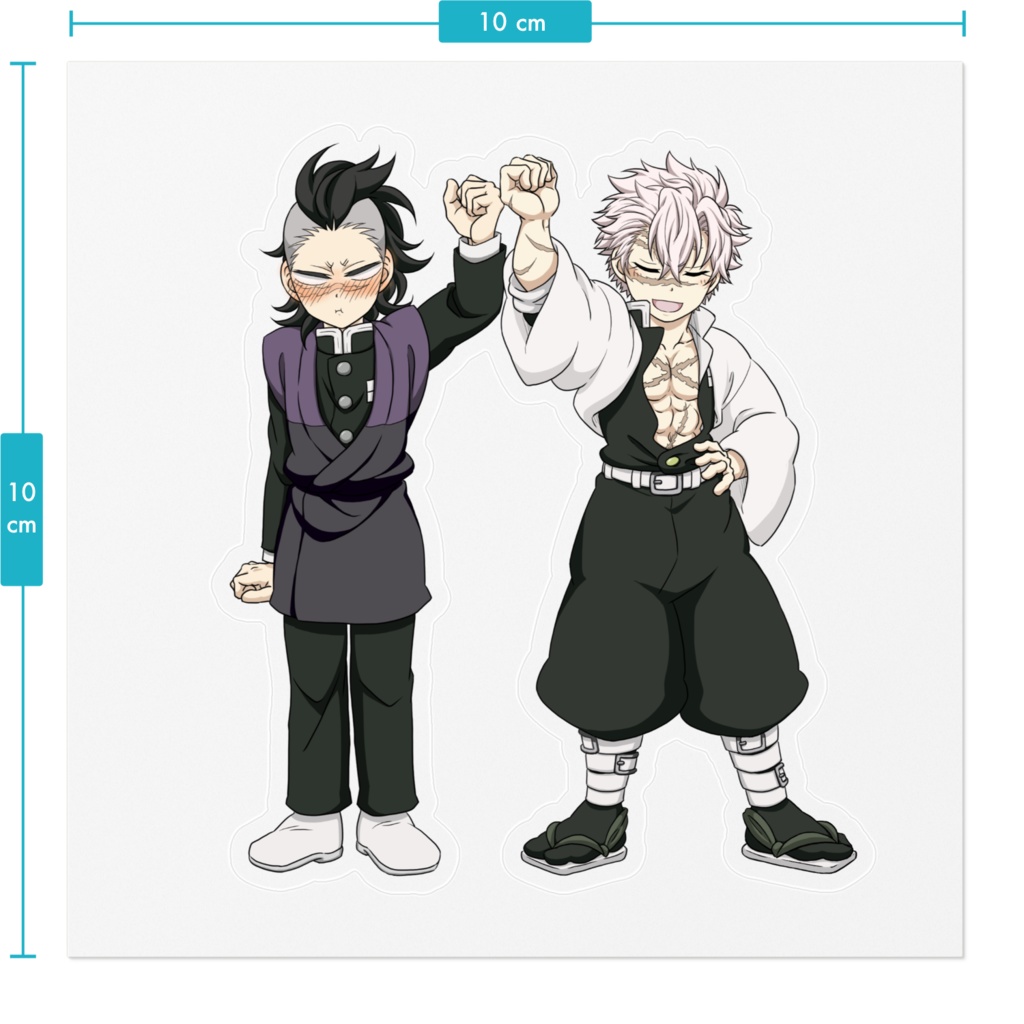 さねげんステッカー(つながるオマージュ)