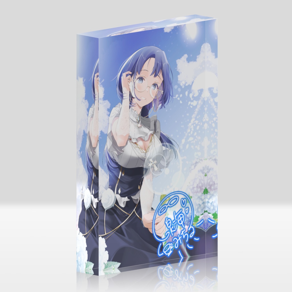 泉海みちるお誕生日アクリルブロック