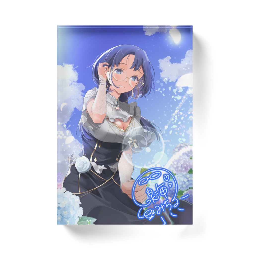 泉海みちるお誕生日アクリルブロック