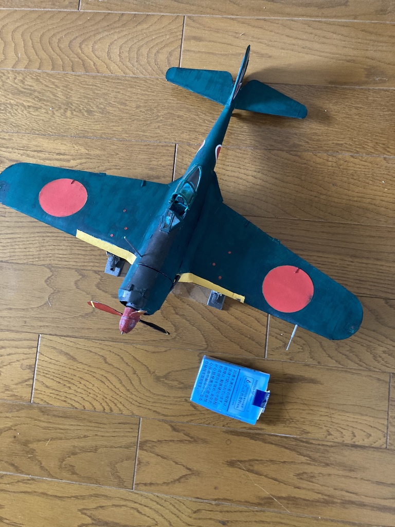 1/24一式戦闘機　隼　型紙