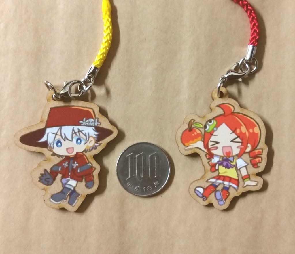 木製キーホルダー