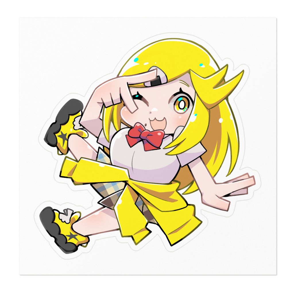 SDナナコちゃんステッカー2020