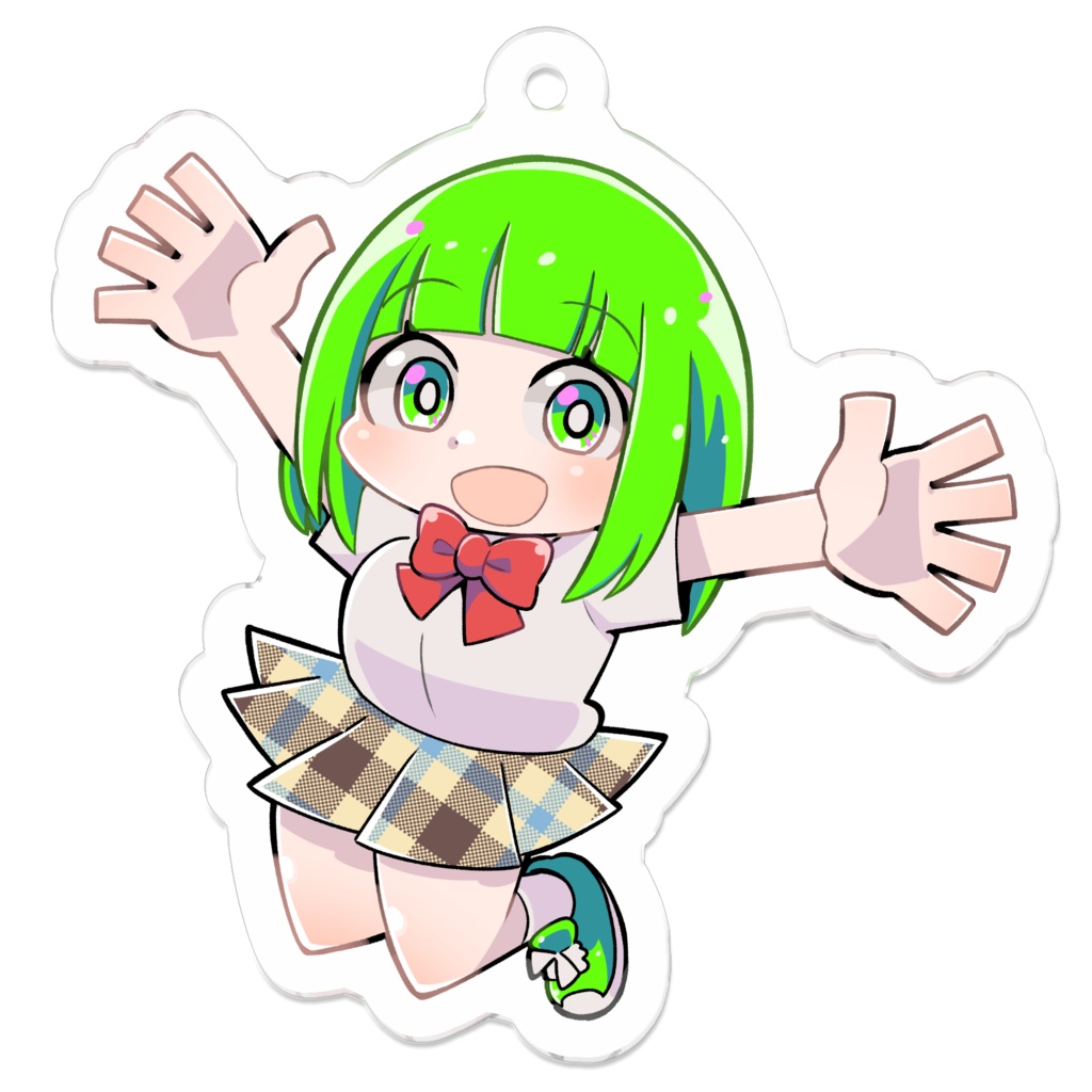 SDキミエちゃんアクリルキーホルダー２０２０