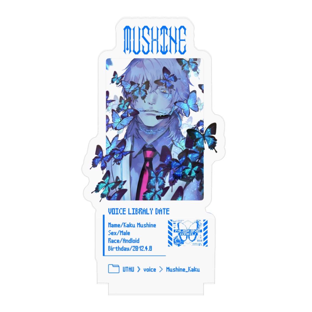 蟲音カク アクリルフィギュア