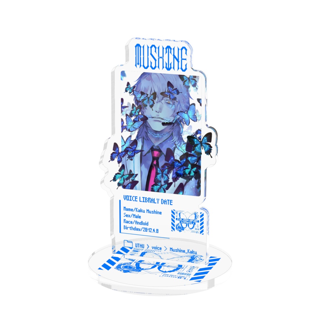 蟲音カク アクリルフィギュア