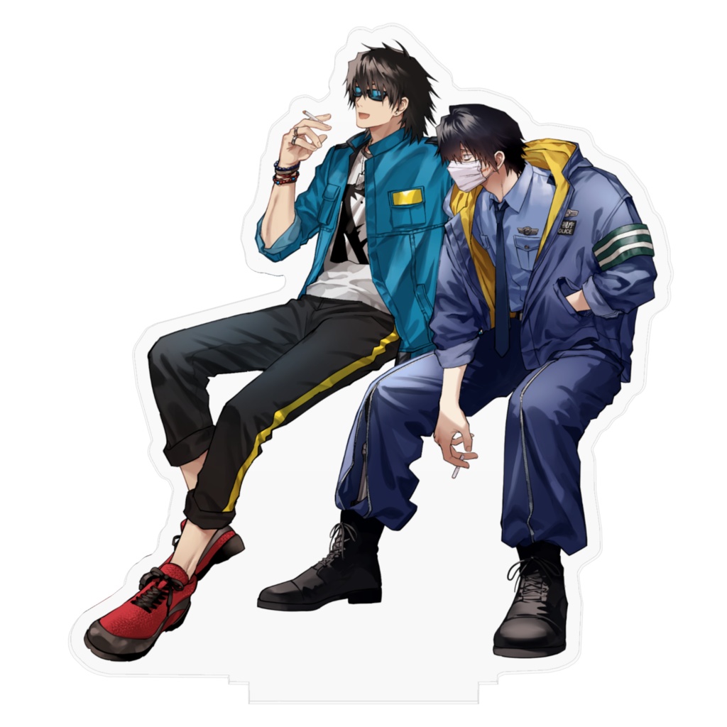 氷韻ゼット×曽根トージ 喫煙アクスタ