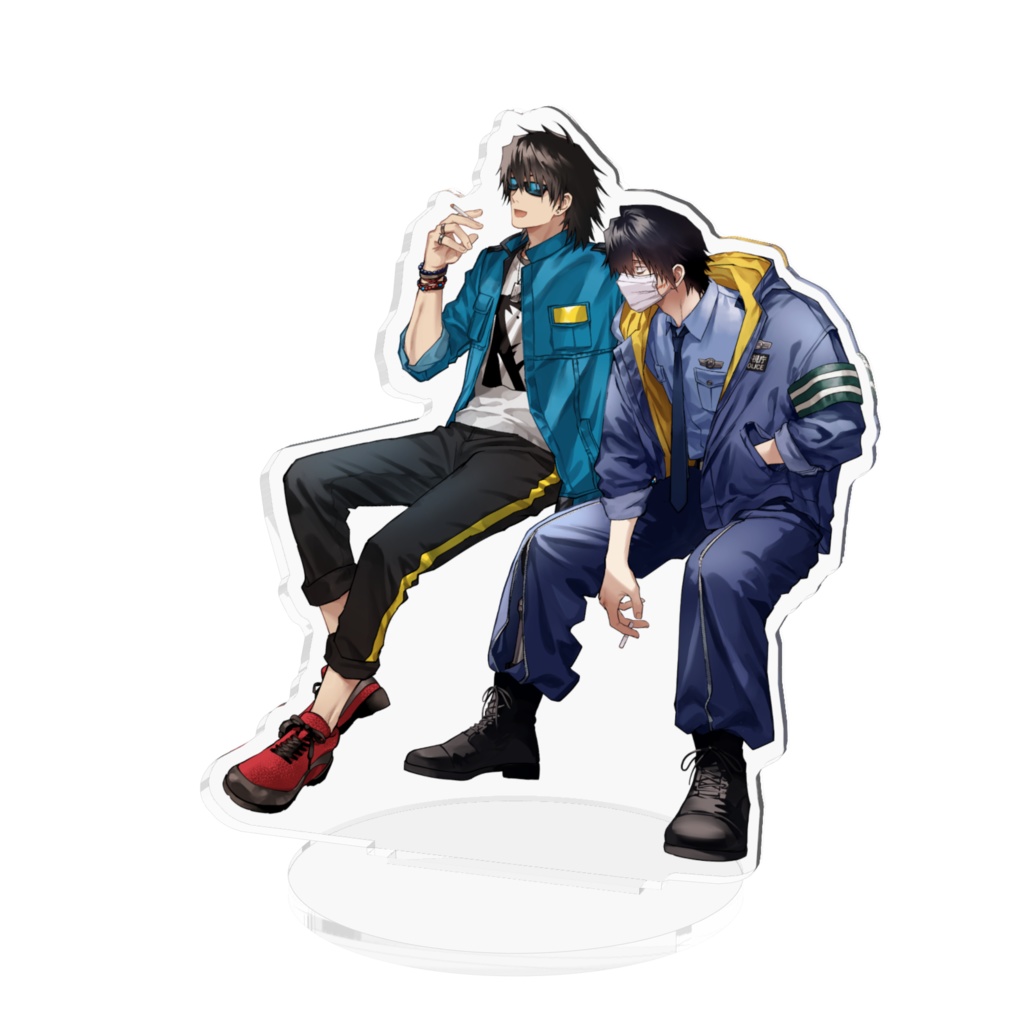 氷韻ゼット×曽根トージ 喫煙アクスタ