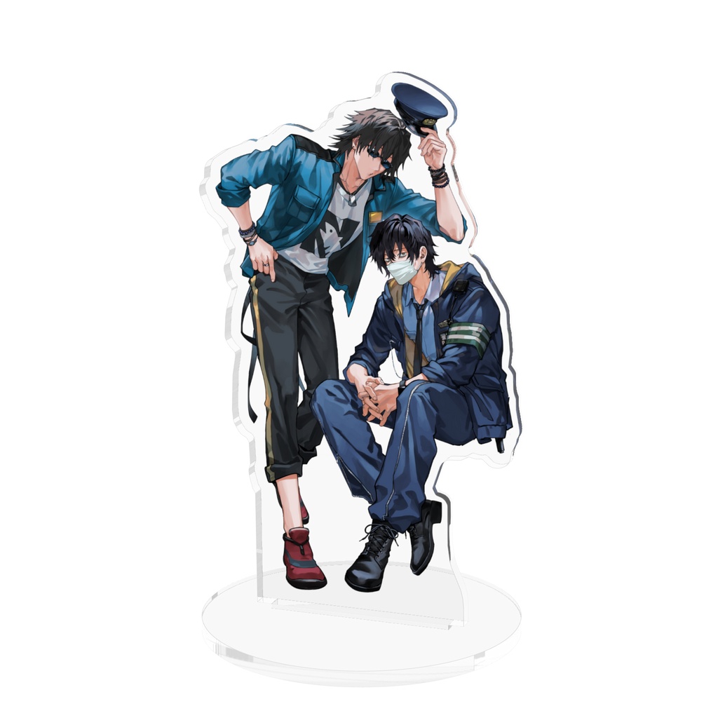 氷韻ゼット×曽根トージ コンビ立ち絵アクスタ