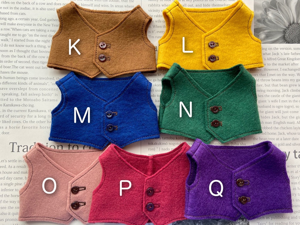 マルチカラーベスト