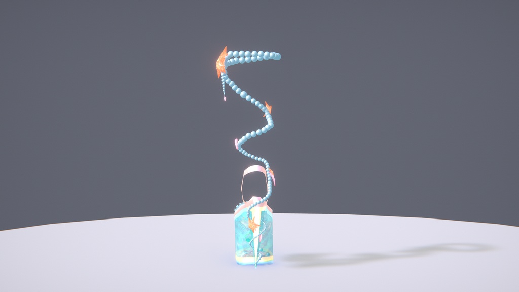 Mermaid Heelz - マーメイド ハイヒール VRChat向けオリジナル3Dアバタ FBX unitypackage