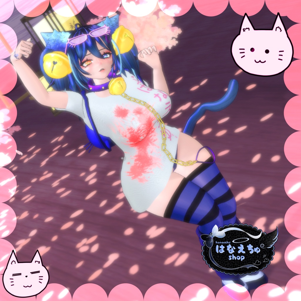 ねこめがね 3D model