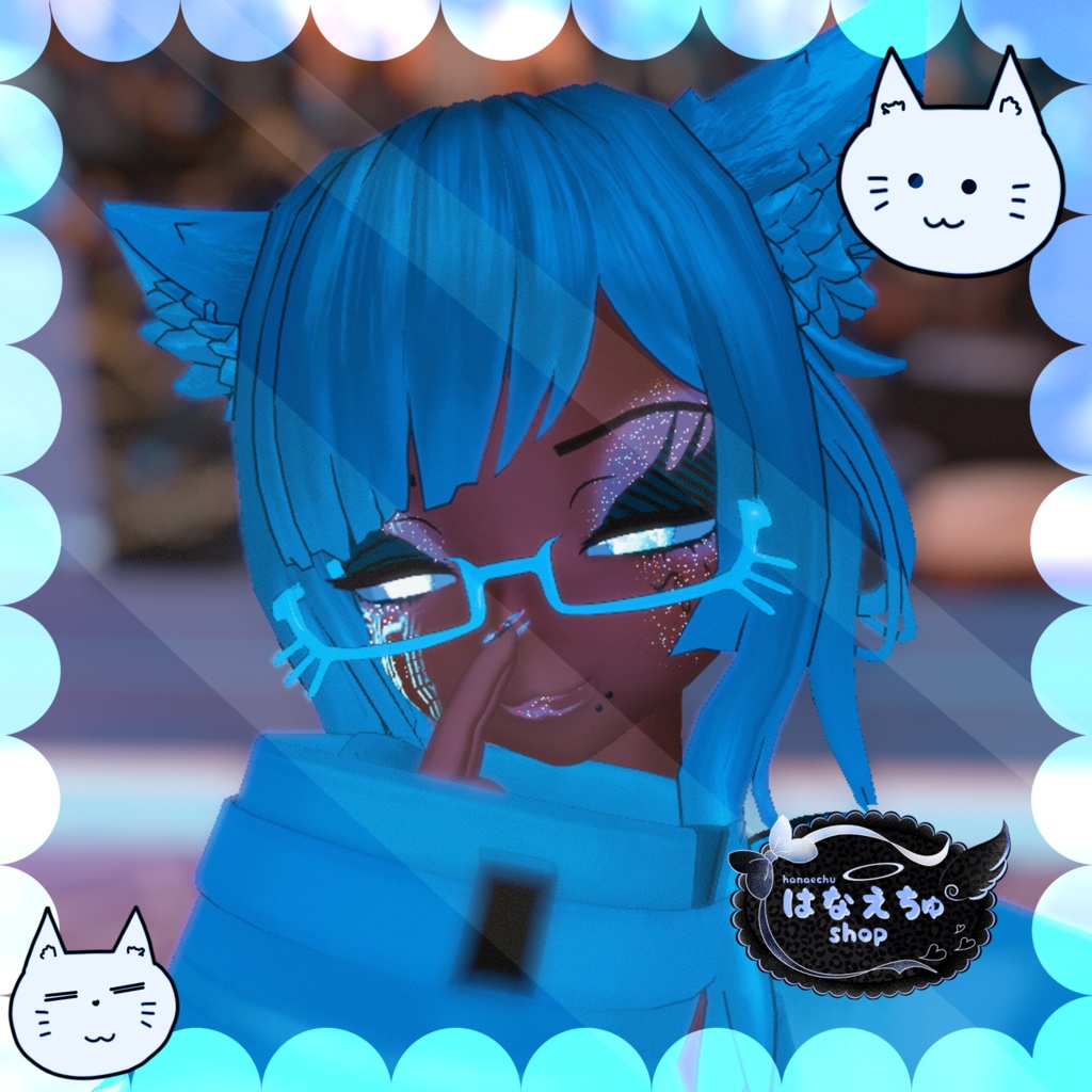 ねこめがね 3D model