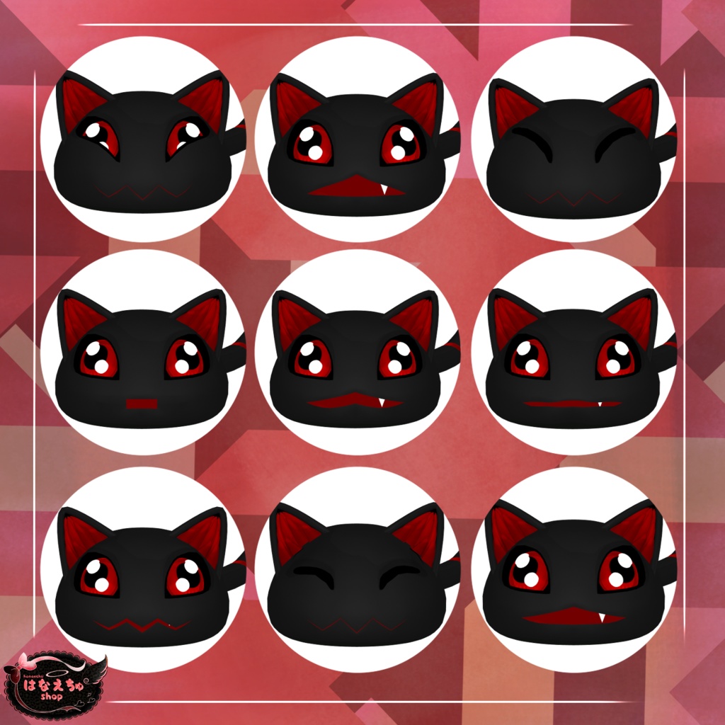 Kuroneko Follower Pet - くろねこ ペット オリジナル3Dモデル PhysBone Unitypackage VRChat