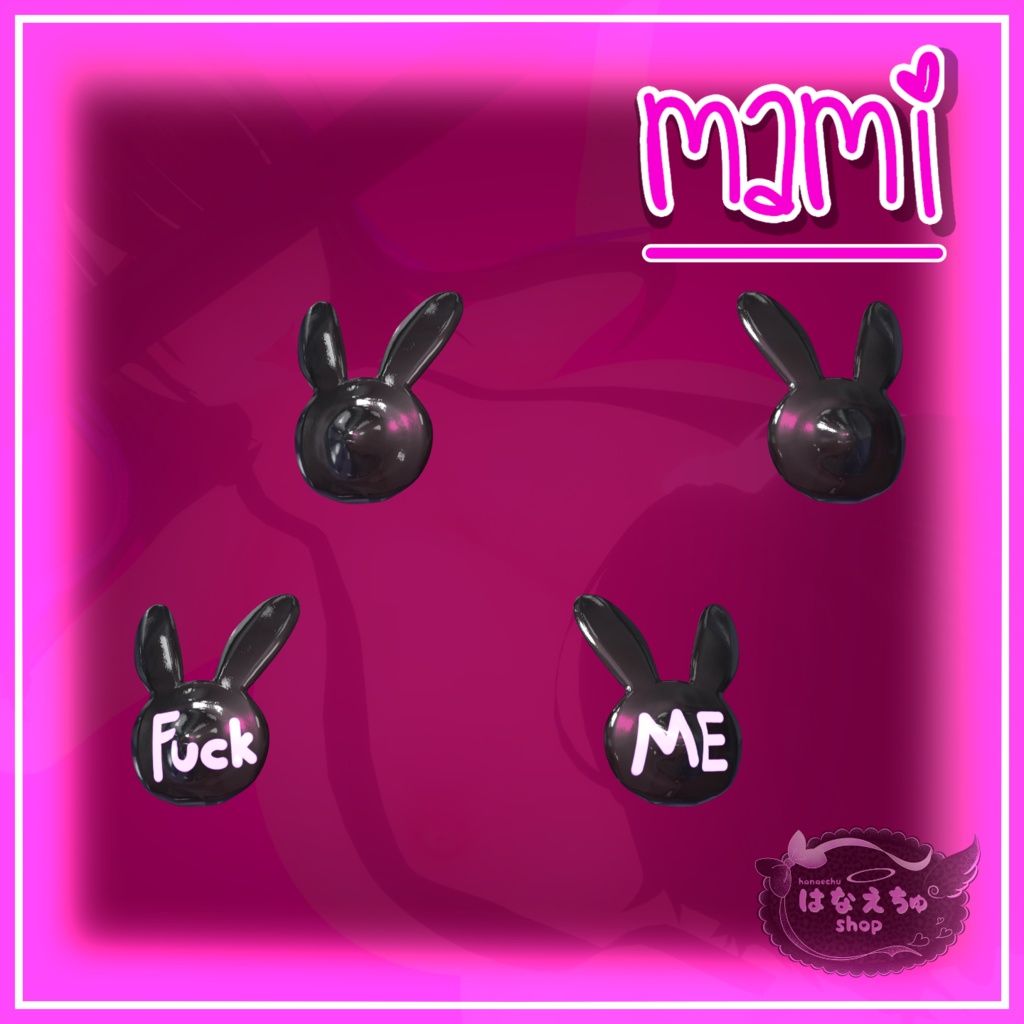 「まみ」Reverse Bunnysuit - 逆バニースーツ 3D Model Unitypackage