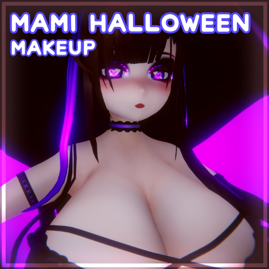 Mami 「まみ」Witch Makeup Texture Set - VRChat
