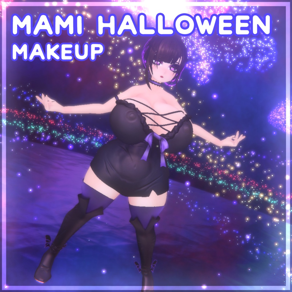 Mami 「まみ」Witch Makeup Texture Set - VRChat