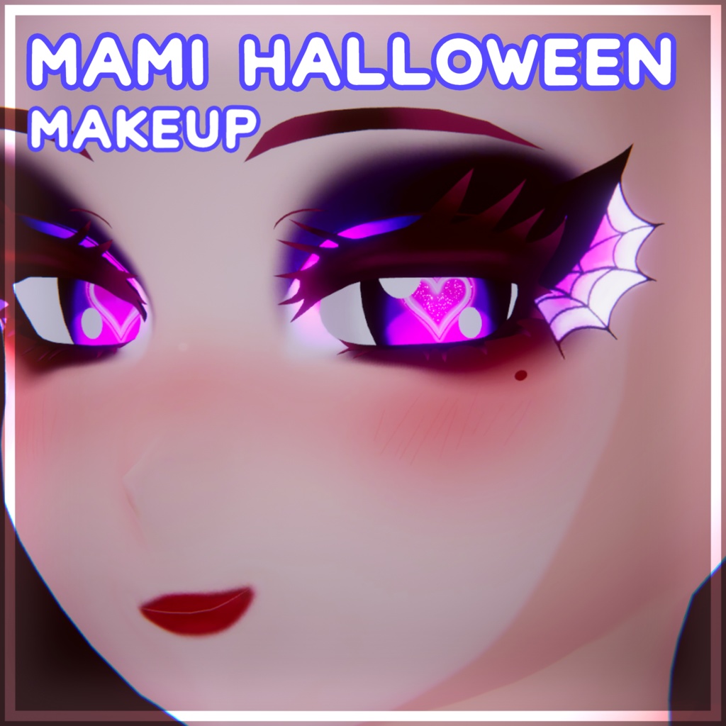 Mami 「まみ」Witch Makeup Texture Set - VRChat