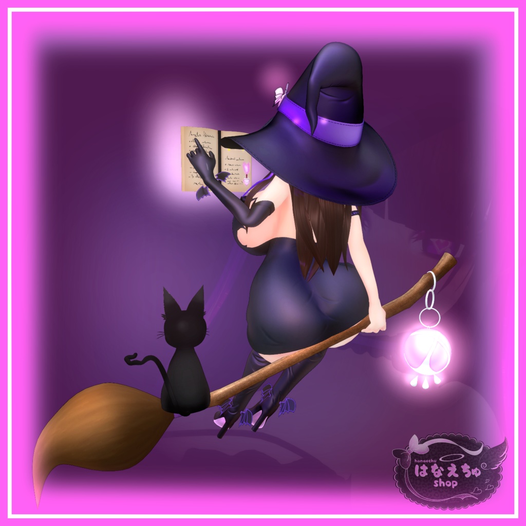 「FREE」♡ Witch Animation Set For Original 3DModel "Mami"