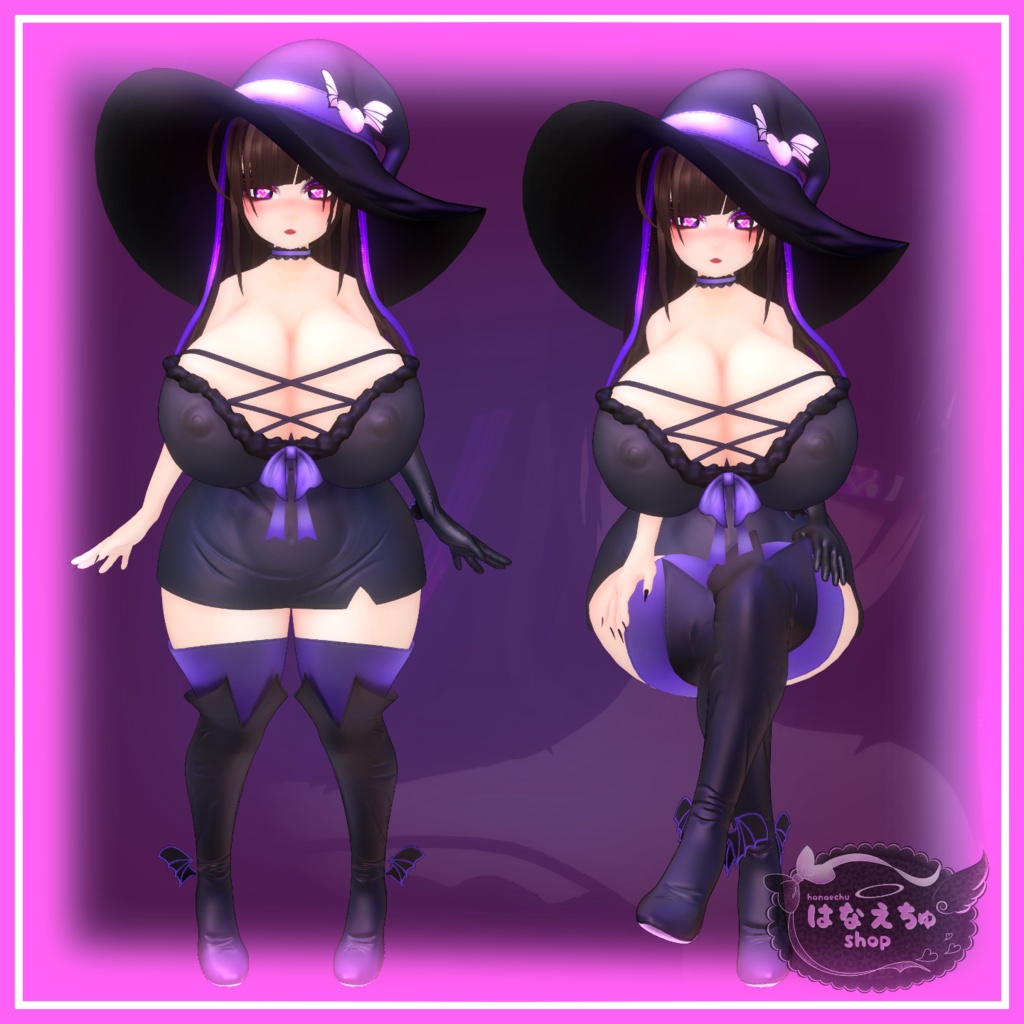 「FREE」♡ Witch Animation Set For Original 3DModel "Mami"