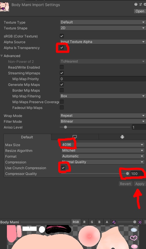 「まみ」Squirrel Set りす 衣装 セット 3D Model Unitypackage VRChat