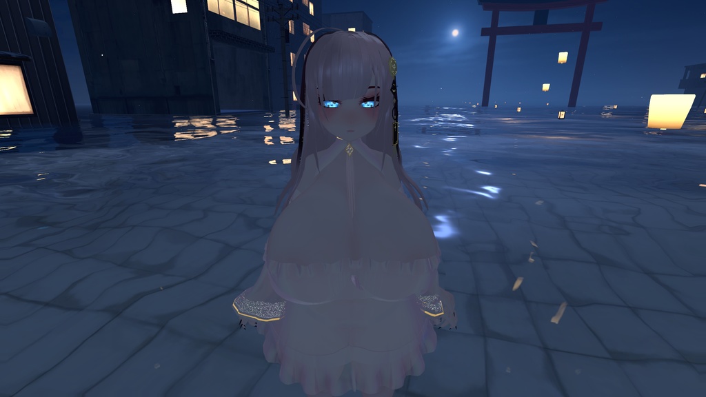 「まみ」Frost Outfit Set フロスト衣装セット 3D Model Unitypackage VRChat