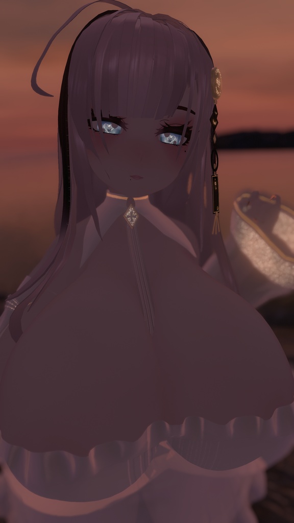 「まみ」Frost Makeup and Hair Texture Set - VRChat