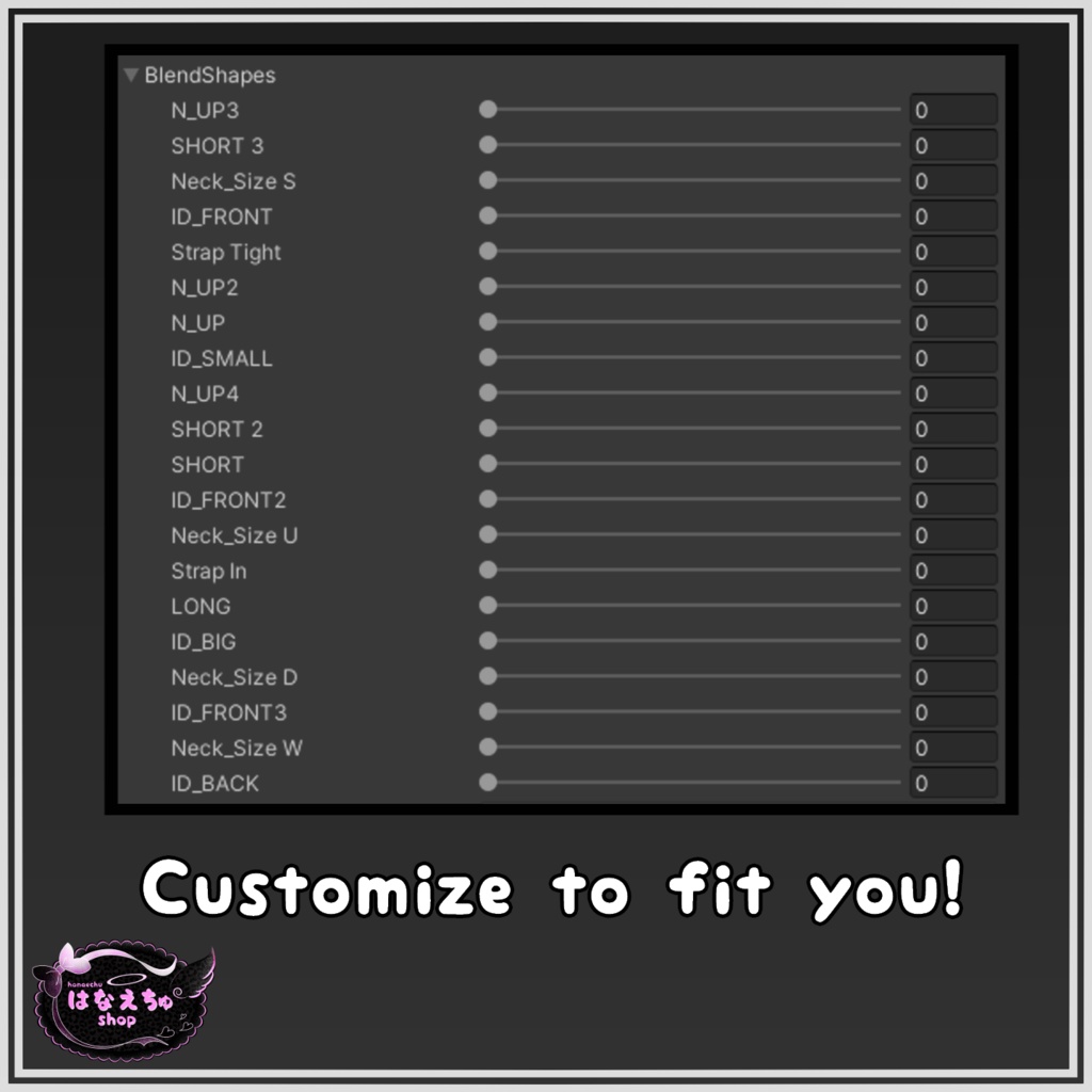 ID CARD Nametag IDカード 3D Model Unitypackage VRChat