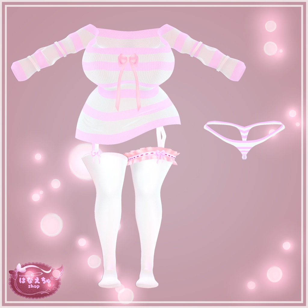 「PB」Pastel Hime Set「まみ」 Original 3D model Unitypackage VRChat