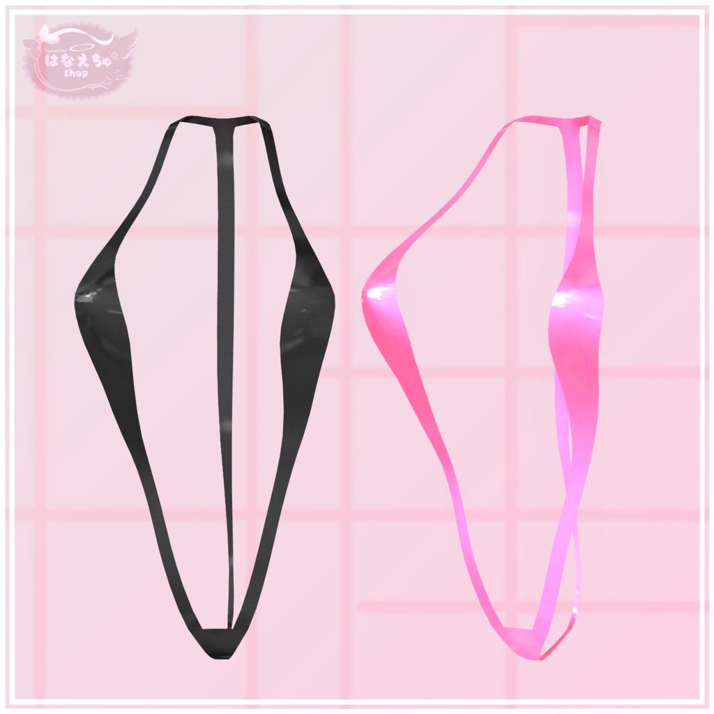 Slingshot Bikini 「くるみ」ビキニ Original 3D model Unitypackage