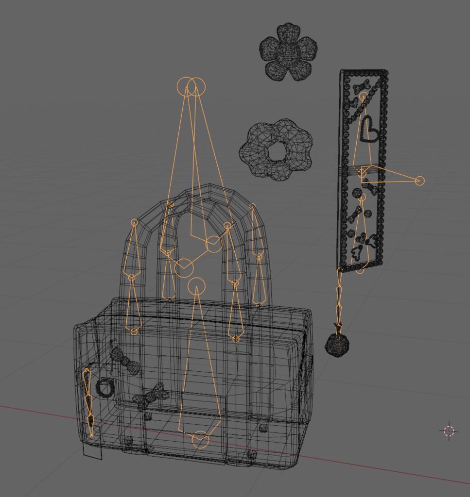 JK Summer Seifuku x Kogal Accessory Set JKギャルセット Original 3D model Unitypackage VRChat