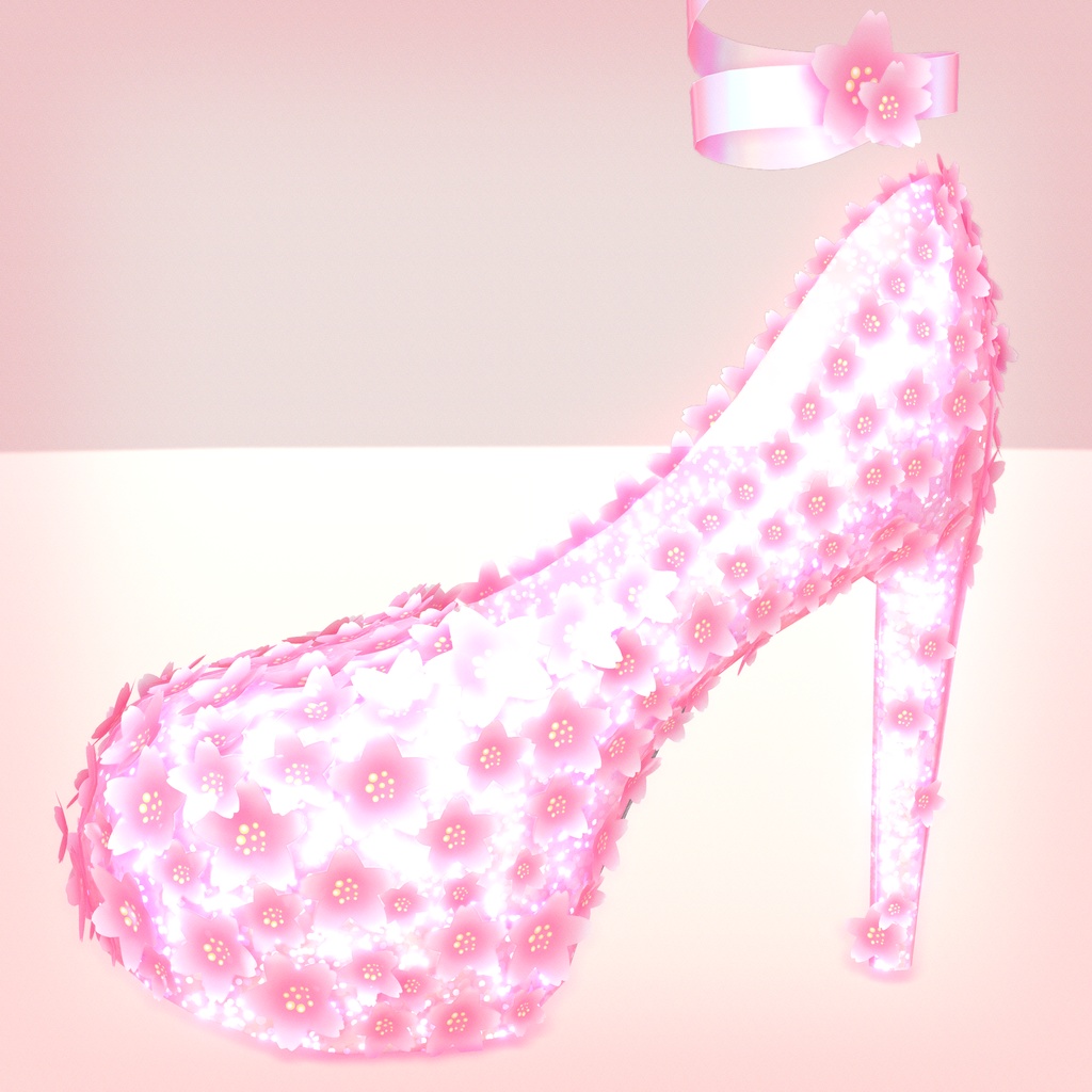Sakura High Heelz さくらハイヒール  花見2023 VRChat向けオリジナル3Dアバタ FBX unitypackage