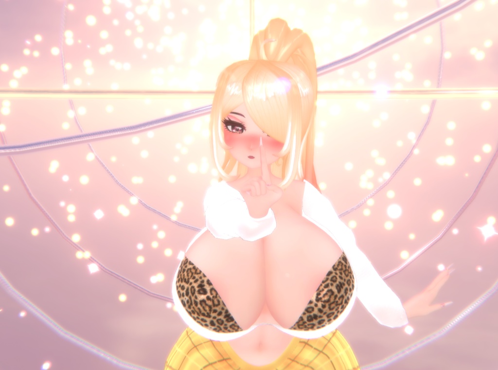 「まみ」Gyaru Shopper Outfit ギャル ショッパアー Original 3D model Unitypackage VRChat