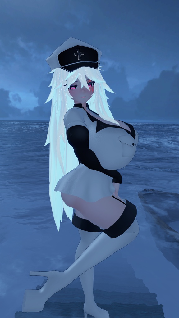 「ダリア」General's Outfit Set Original 3D model Unitypackage VRChat