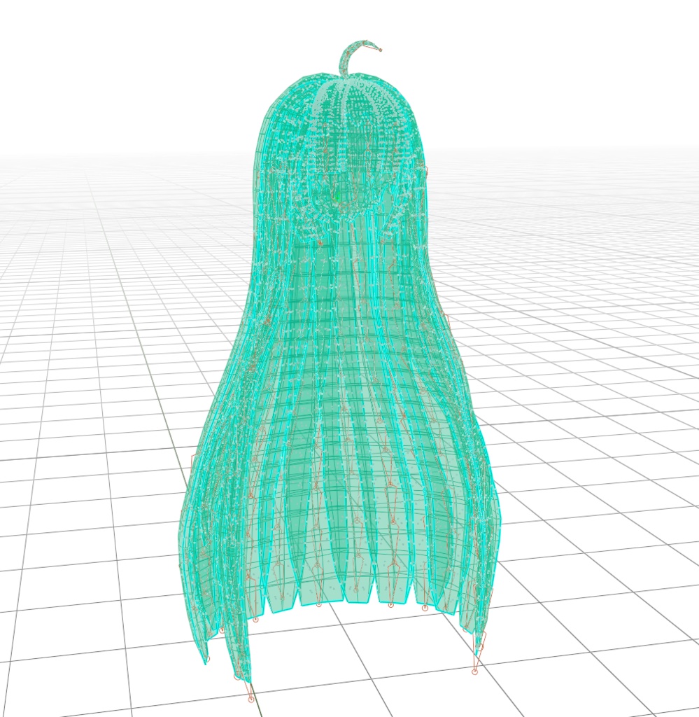 Himecut Hairstyle 姫カット ヘアスタイル 3D Model Unitypackage VRChat