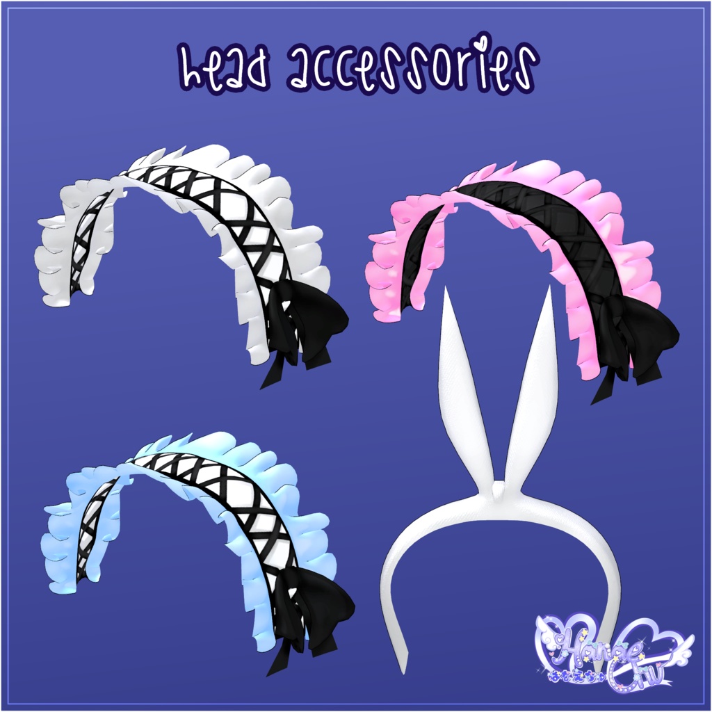 「ダリア」Kawaii Matsuri Outfit Set かわいい祭り衣装セット Original 3D model Unitypackage