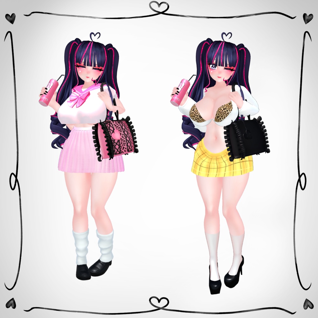 【全8種】À Fanfreluches Bag 【シェイプキーあり】