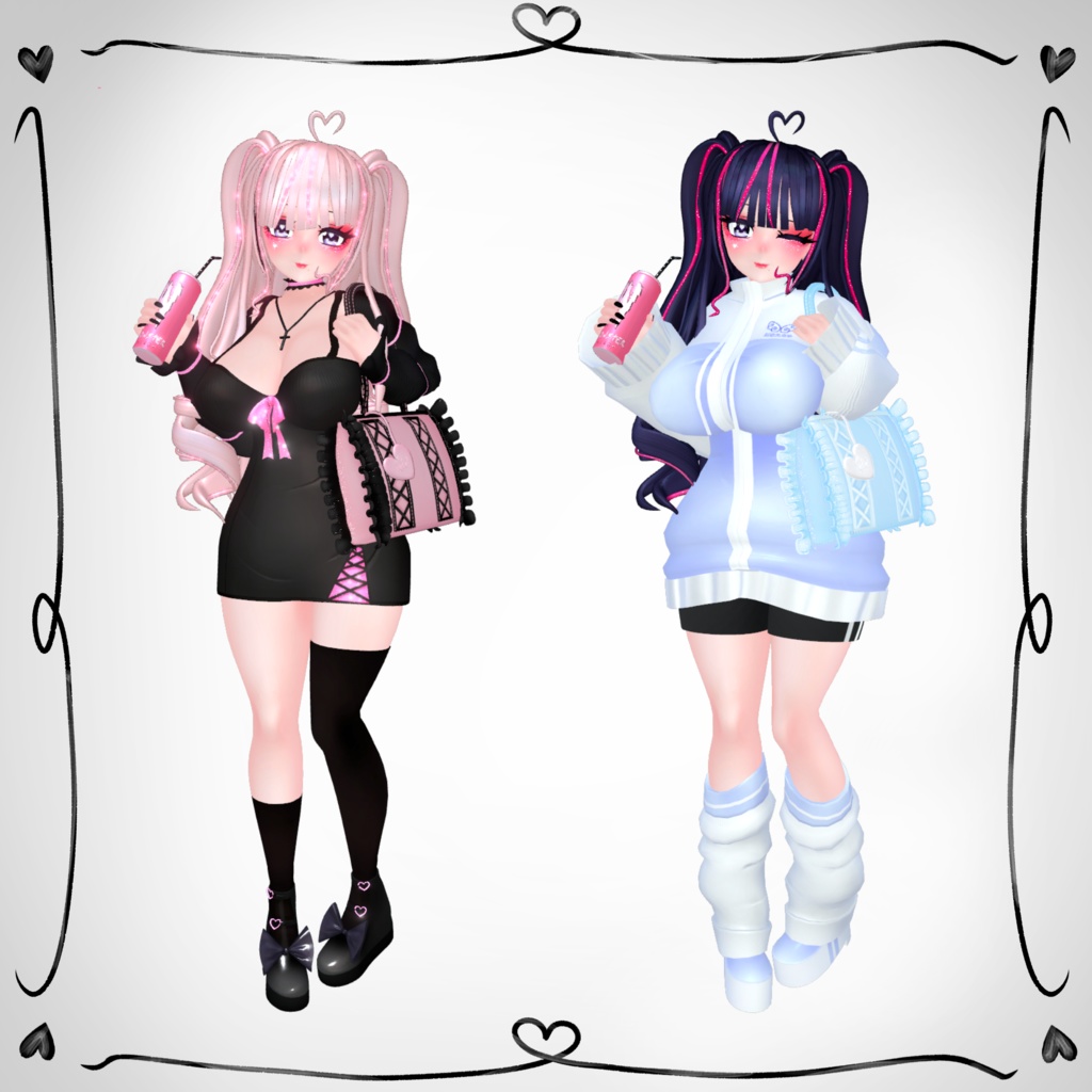 【全8種】À Fanfreluches Bag 【シェイプキーあり】