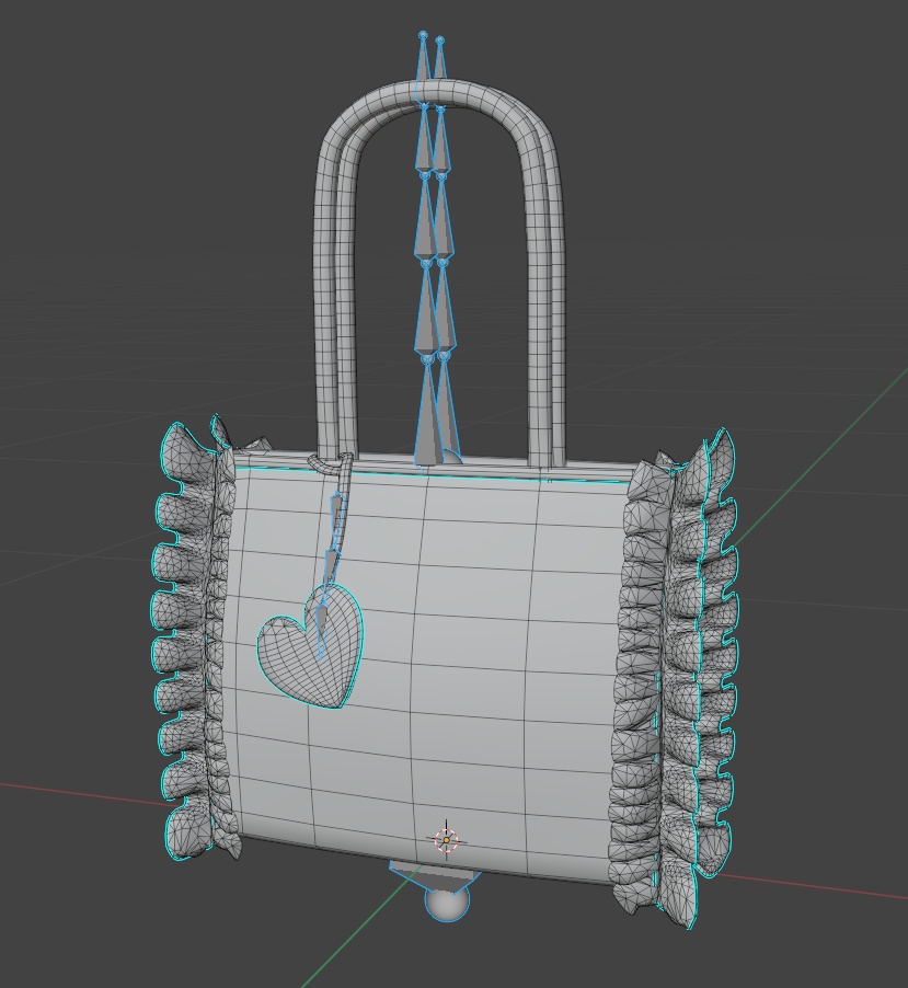 【全8種】À Fanfreluches Bag 【シェイプキーあり】