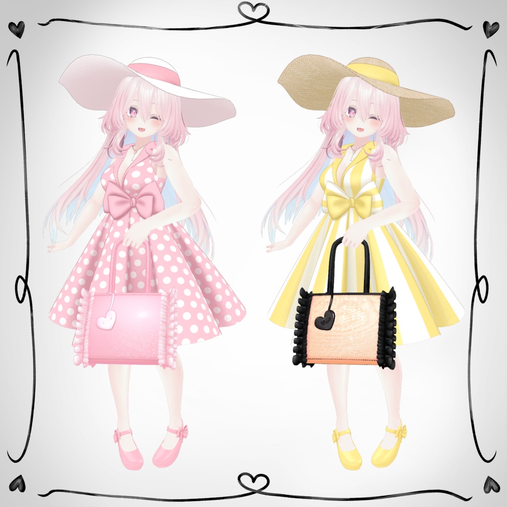 【全8種】À Fanfreluches Bag 【シェイプキーあり】