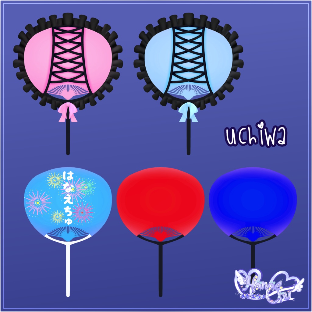 『MDoll Model Series』Kawaii Matsuri Outfit Set かわいい祭り衣装セット Original 3D model Unitypackage