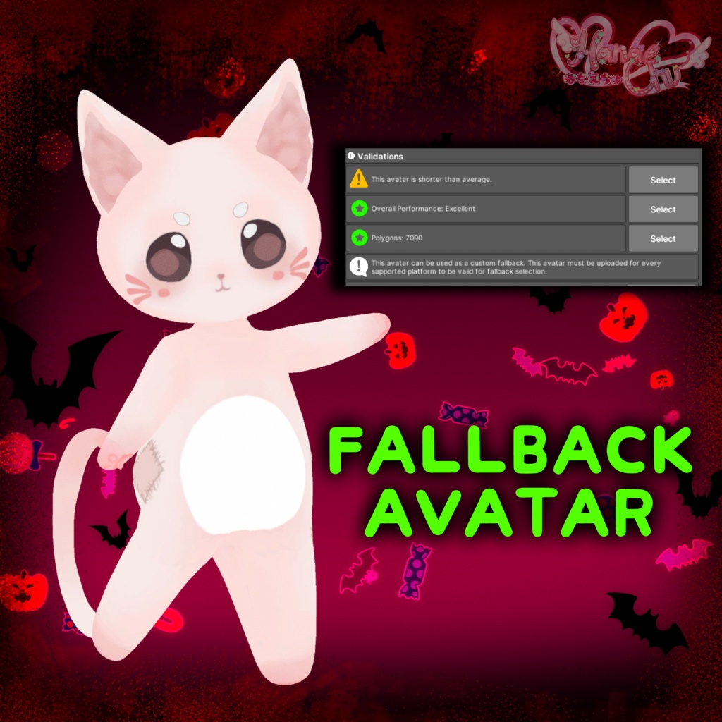 「KoroNeko」 - Killer Cat オリジナル3Dモデル 「ころねこ」