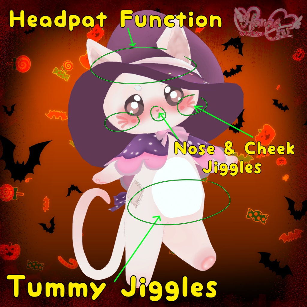 「KoroNeko」 - Killer Cat オリジナル3Dモデル 「ころねこ」