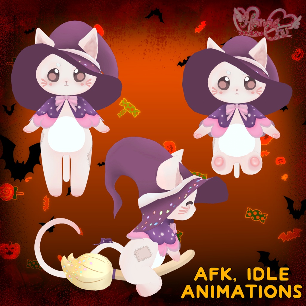 「KoroNeko」 - Killer Cat オリジナル3Dモデル 「ころねこ」