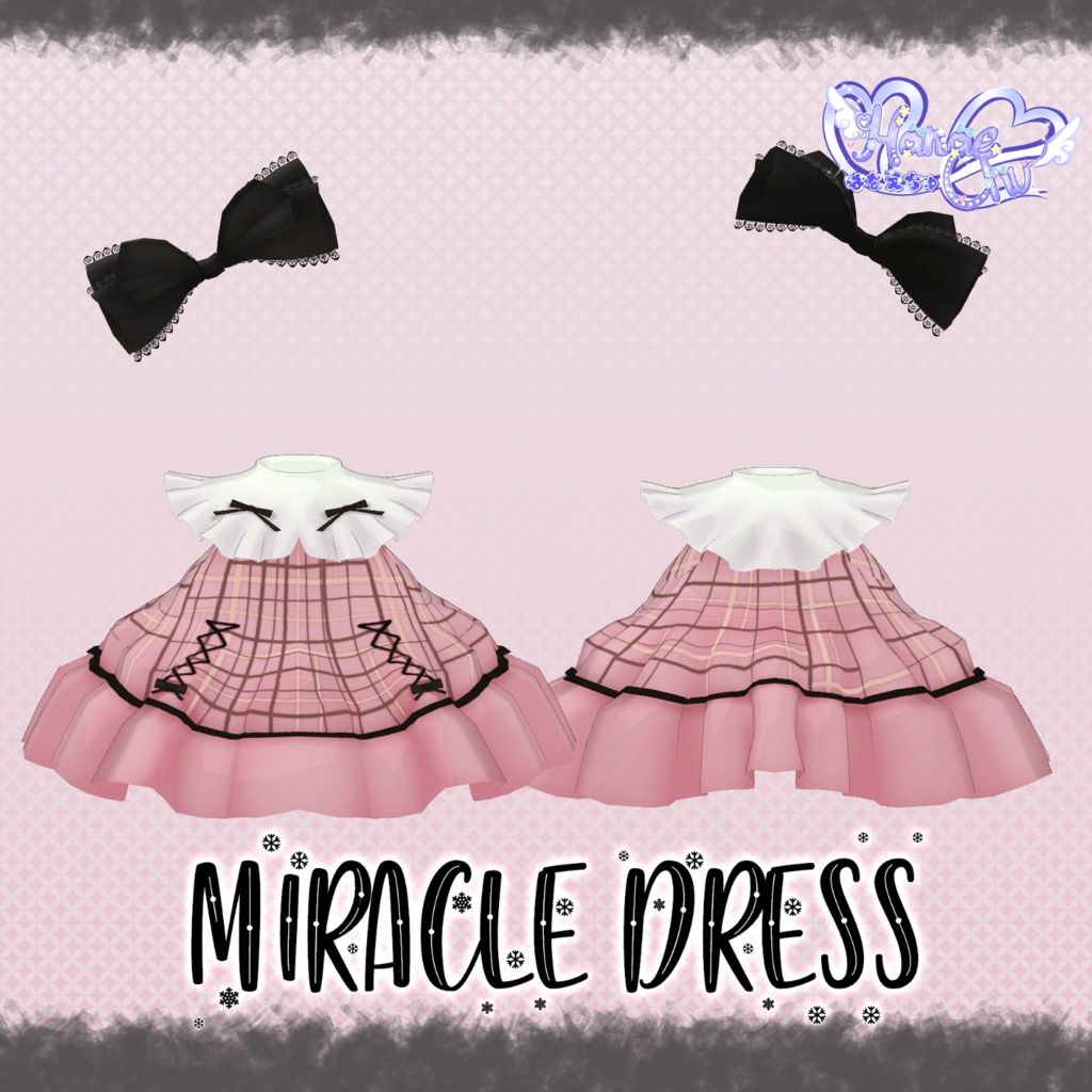 「KoroNeko」Miracle Dress ミラクルドレス Original 3D model Unitypackage