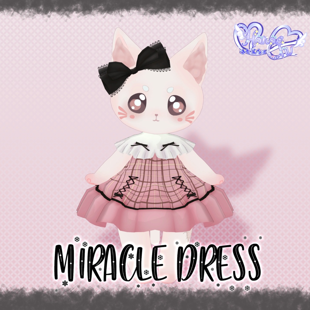 「KoroNeko」Miracle Dress ミラクルドレス Original 3D model Unitypackage