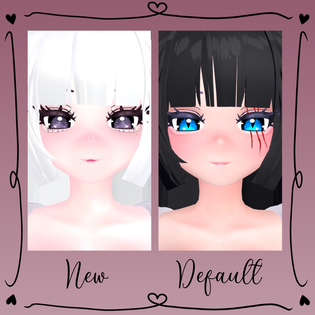 「ダリア」Goth Lolita Body Makeup Texture Set 缩略图 11