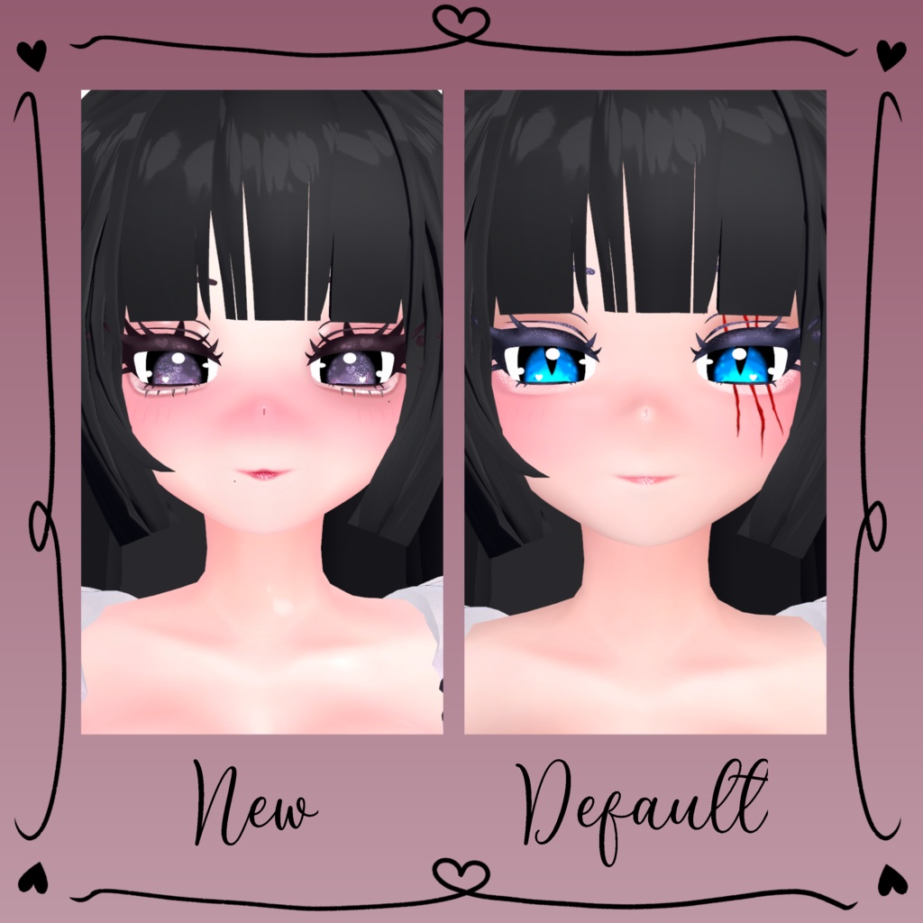「ダリア」Goth Lolita Body Makeup Texture Set 缩略图 9