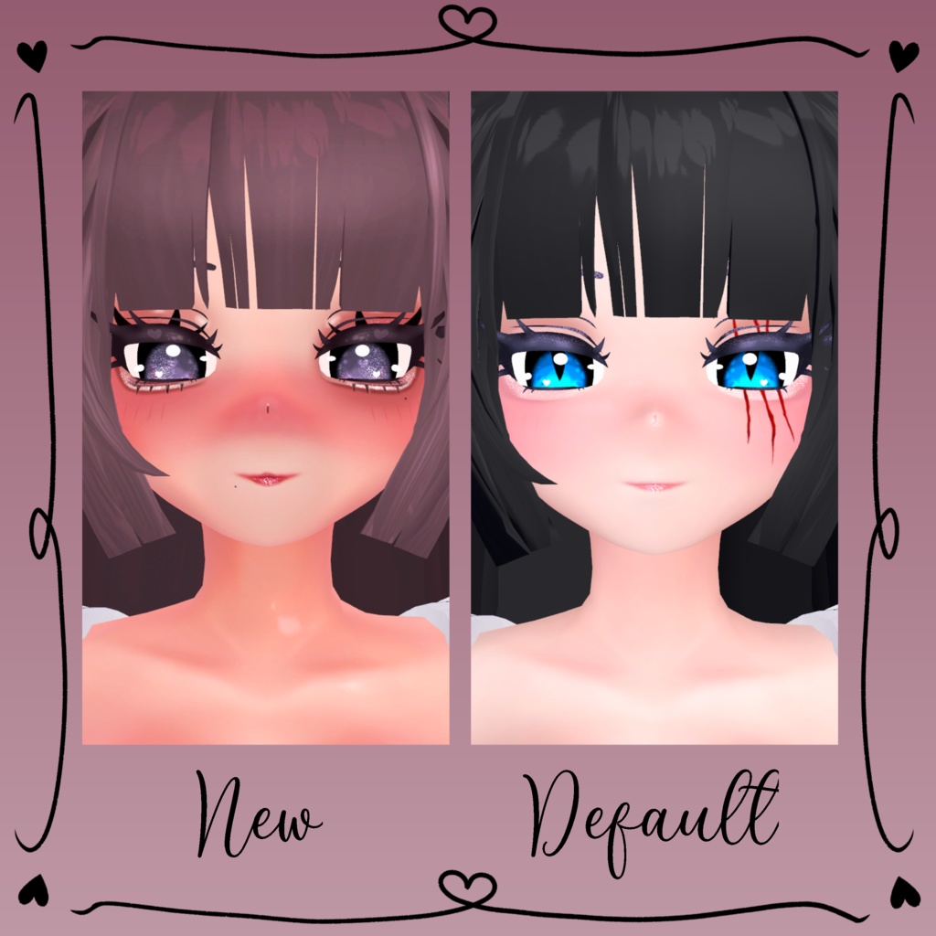 「ダリア」Goth Lolita Body Makeup Texture Set 缩略图 10