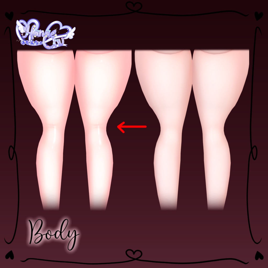 「ダリア」Goth Lolita Body Makeup Texture Set 缩略图 8